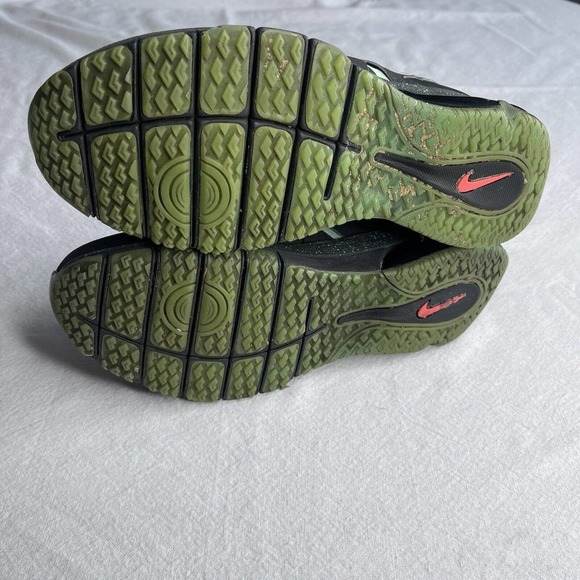Nike Air Fingertrap Max Black Green Pink Glow Hyper Punch 644672-003 Men Sz 9.5 main image 9